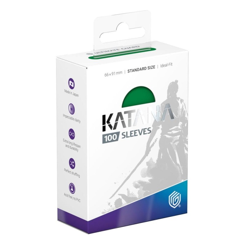 FUNDAS KATANA TAMAÑO STANDARD 100UD - VERDE