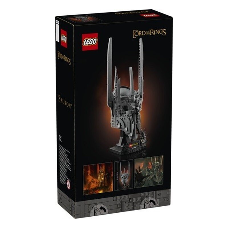 LEGO ICONS EL SEÑOR DE LOS ANILLO: CASCO DE SAURON