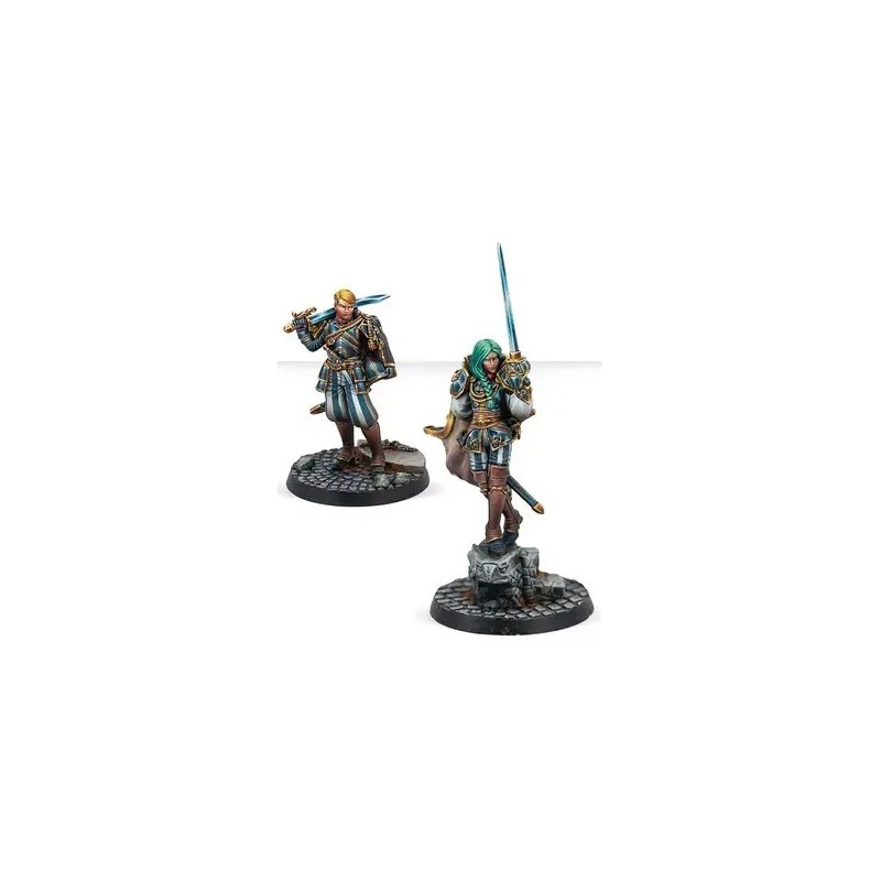 Black Legion Officers - Warcrow (Inglés)