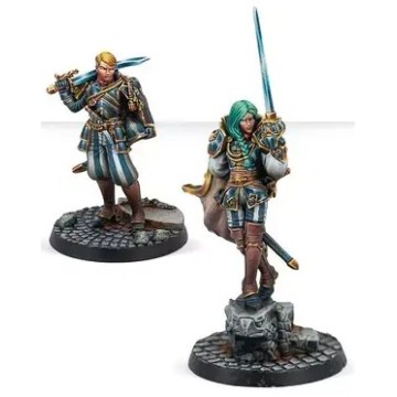 Black Legion Officers - Warcrow (Inglés)