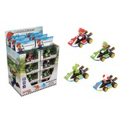 COCHE PULL & BACK MARIO KART 1:43 (SURTIDOS)