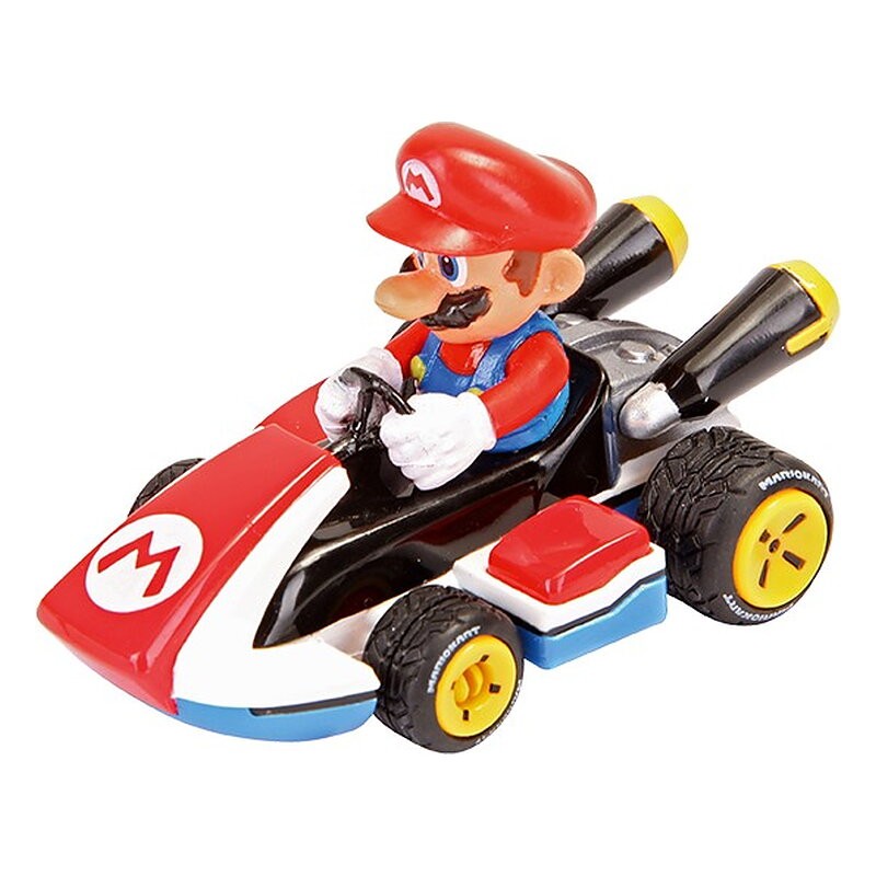 COCHE PULL & BACK MARIO KART 1:43 (SURTIDOS)