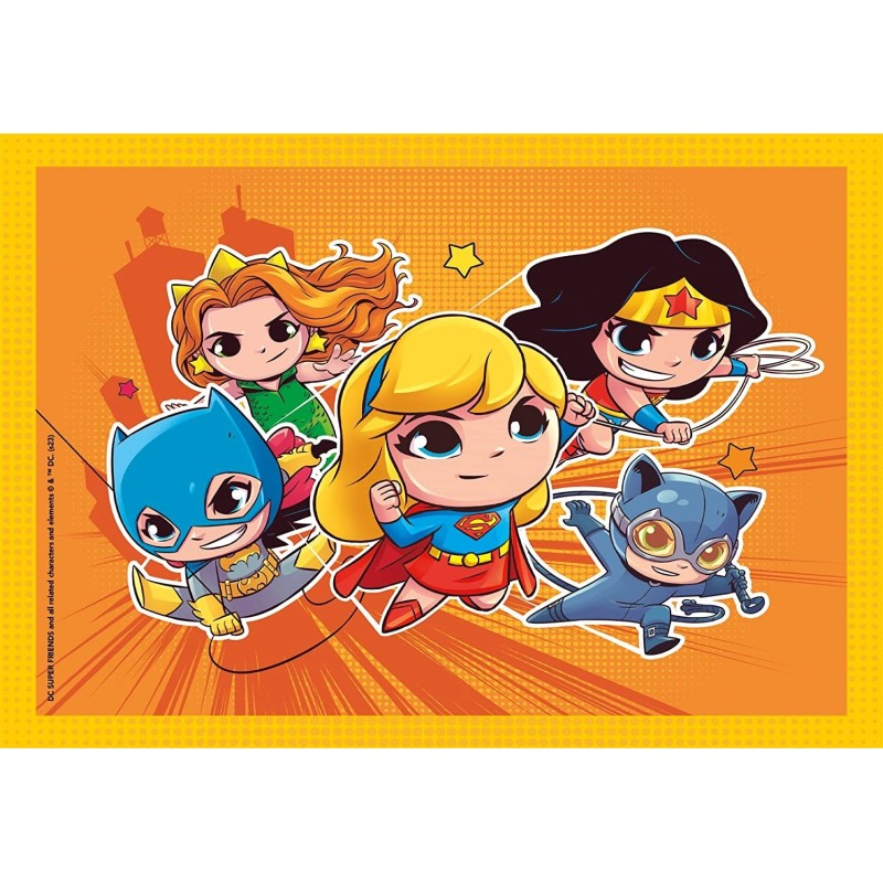 PUZZLE 4 EN 1 DC SUPERFRIENDS