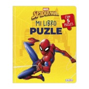 LIBRO PUZLE MARVEL SPIDERMAN
