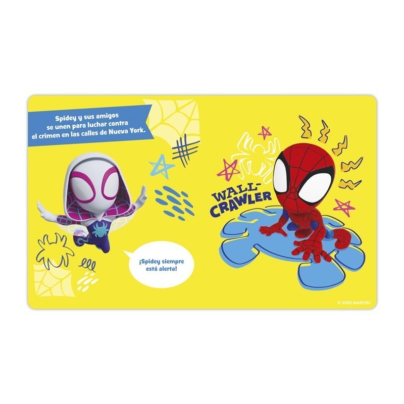 LIBRO PUZLE MARVEL SPIDEY - SUPEREQUIPO