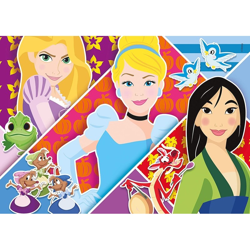 PUZZLE 2X20 PZAS PRICESAS DISNEY