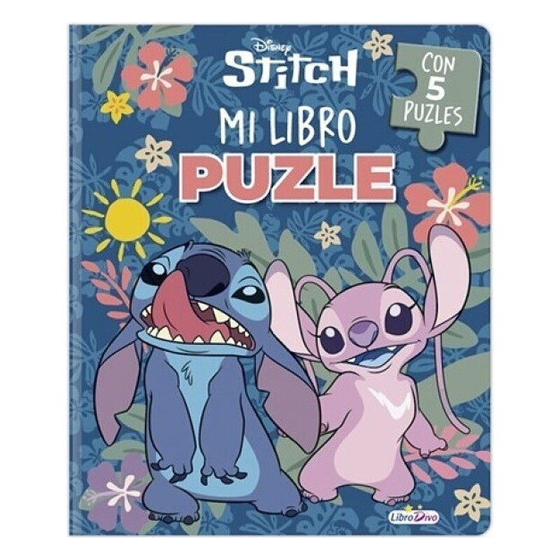 LIBRO PUZLE DISNEY STITCH SURTIDO