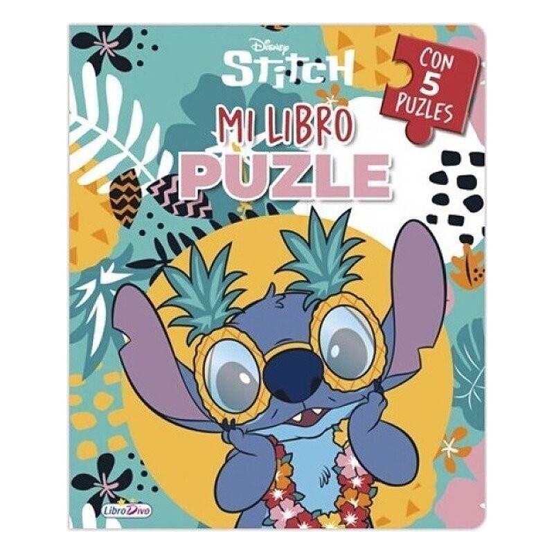 LIBRO PUZLE DISNEY STITCH SURTIDO