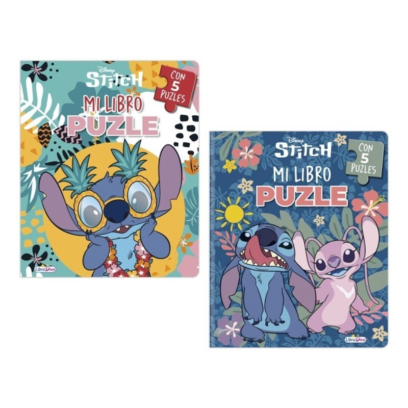 LIBRO PUZLE DISNEY STITCH SURTIDO