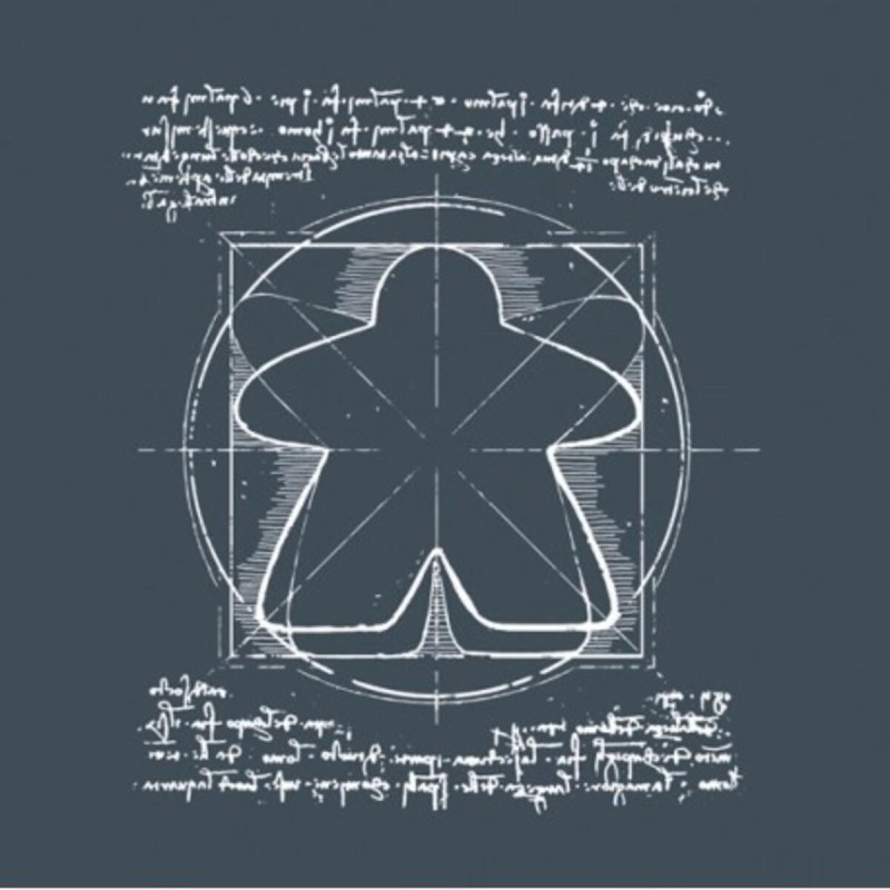 Camiseta Unisex Meeple Vinci