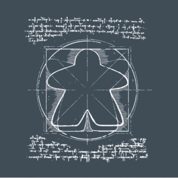 Camiseta Unisex Meeple Vinci