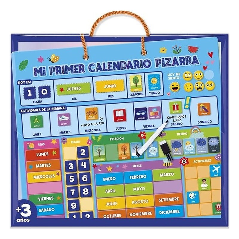 PIZARRA MAGNETICA-MI PRIMER CALENDARIO
