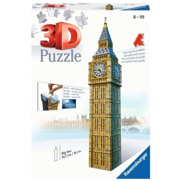 Puzzle 3D - Edificios: Big Ben