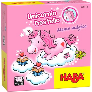 Unicornio Destello – Memo mágico