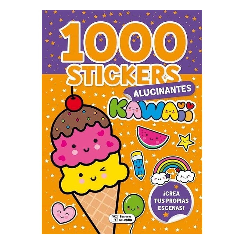 1000 STICKERS KAWAII ALUCINANTES