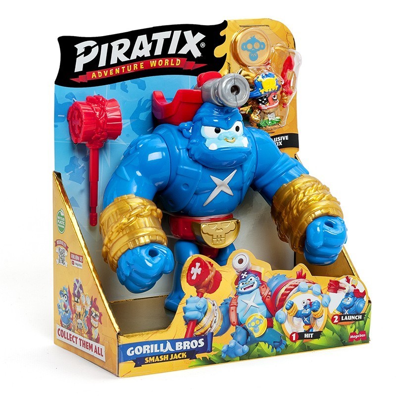PIRATIX CRAZY JUNGLE GORILLA BROS SMASH JACK(AZUL)