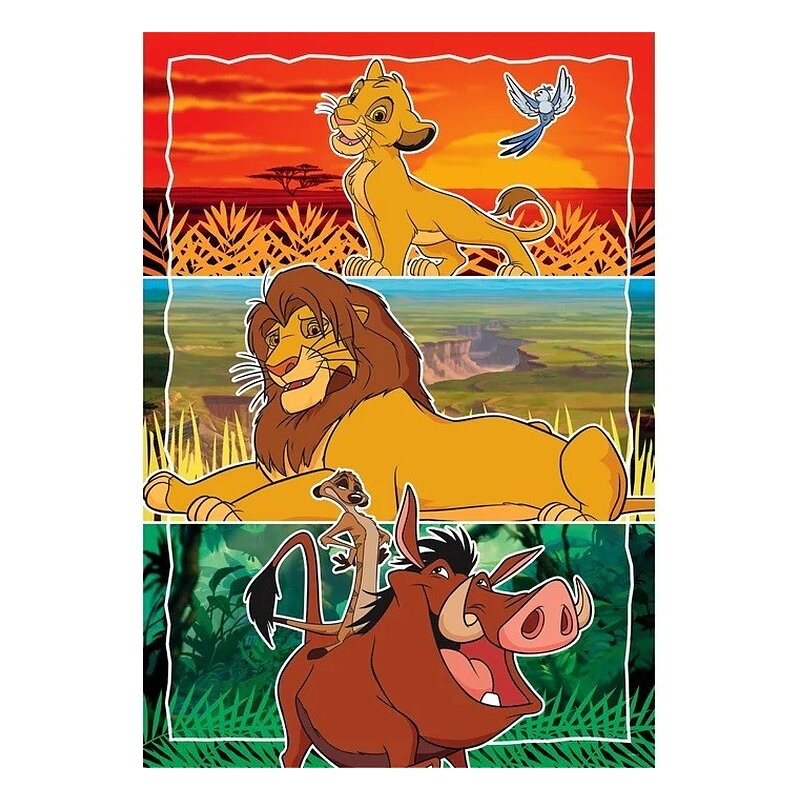 PUZZLE 3x48 PZAS DISNEY CLASICOS