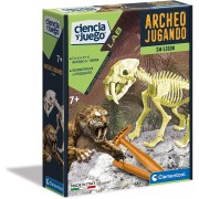 ARQUEOJUGANDO SMILODON FLUORESCENTE