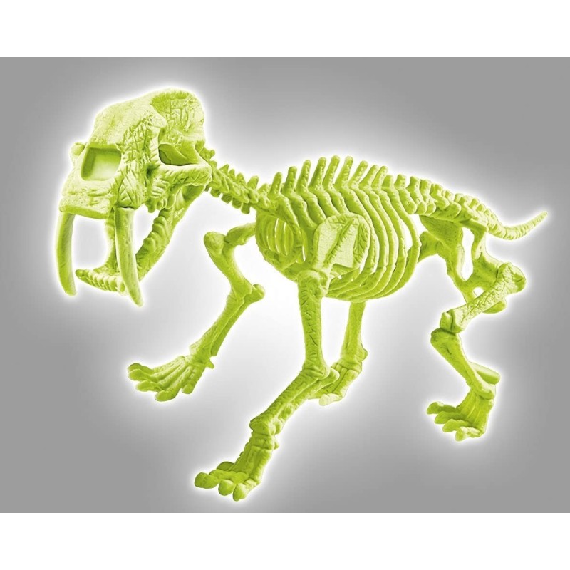 ARQUEOJUGANDO SMILODON FLUORESCENTE