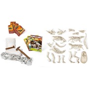ARQUEOJUGANDO 2 EN 1 T-REX Y TRICERATOPS FLUORESCENTE