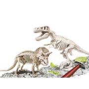 ARQUEOJUGANDO 2 EN 1 T-REX Y TRICERATOPS FLUORESCENTE