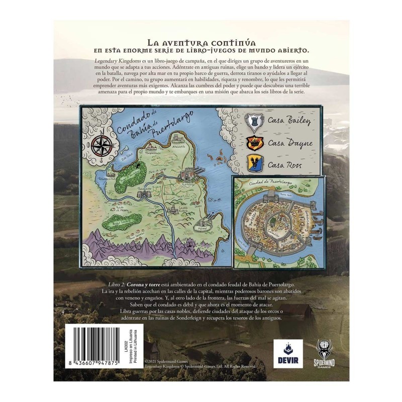 LEGENDARY KINGDOM 2: CORONA Y TORRE
