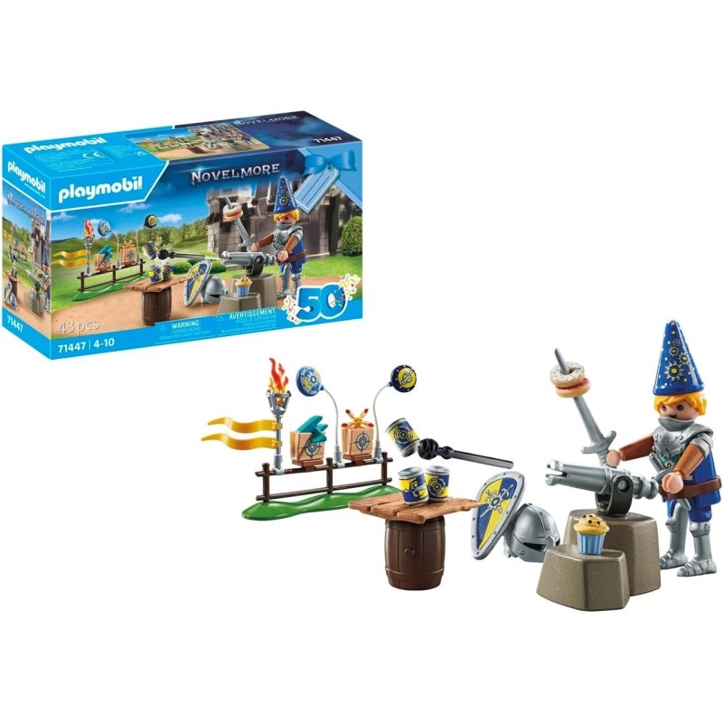 CUMPLEAÑOS DE CABALLEROS MEDIEVALES PLAYMOBIL