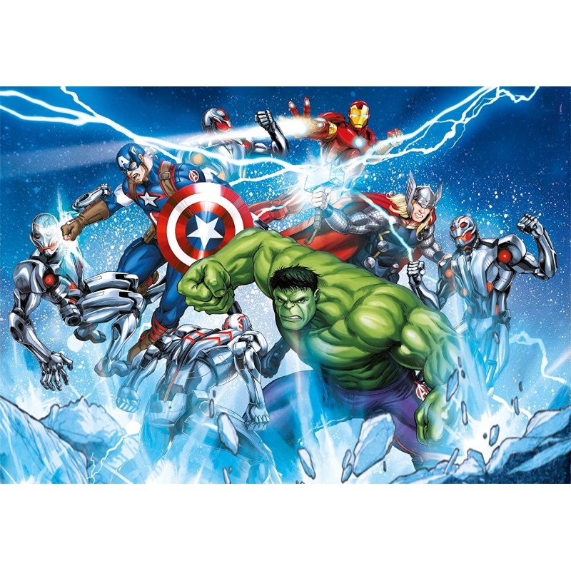 PUZZLE 104 PZAS VENGADORES SUPER COLOR