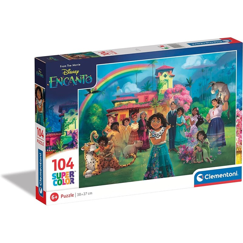 PUZZLE 104 PZAS ENCANTO SUPER COLOR