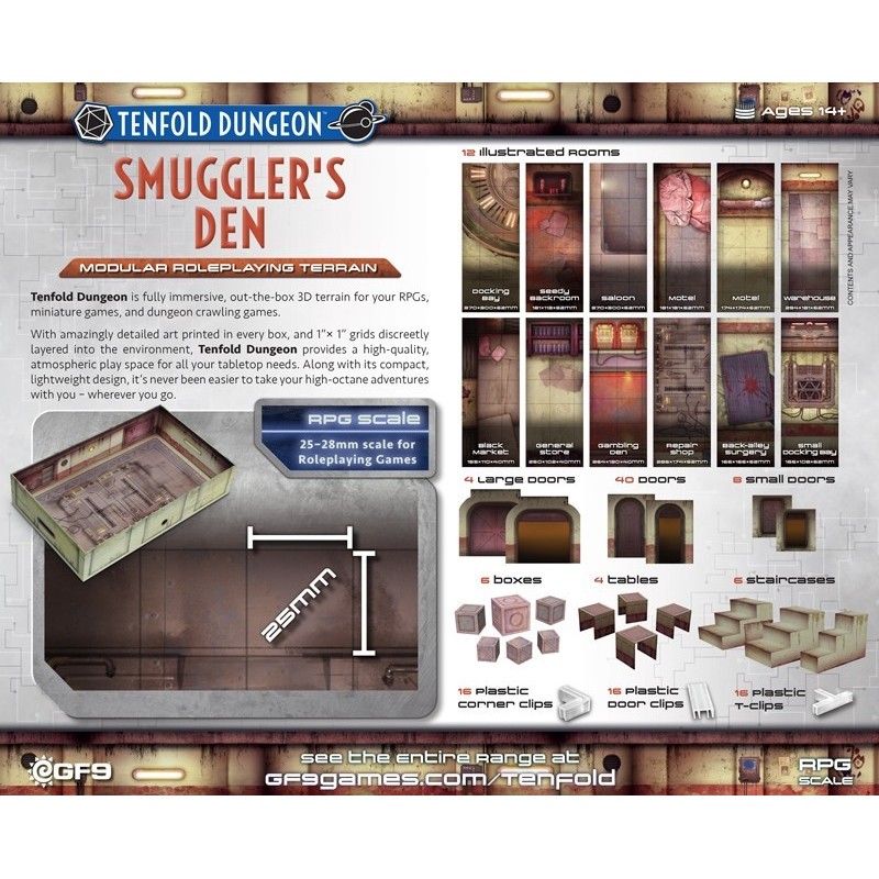 Smuggler’s Den - Tenfold Dungeon (Inglés)