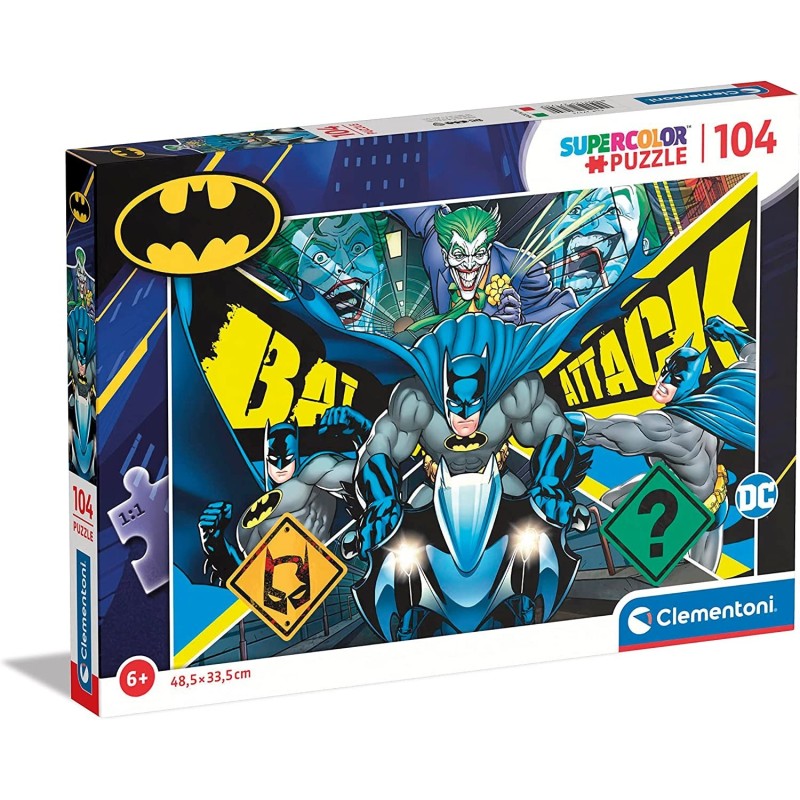 PUZZLE 104 PZAS BATMAN SUPER COLOR