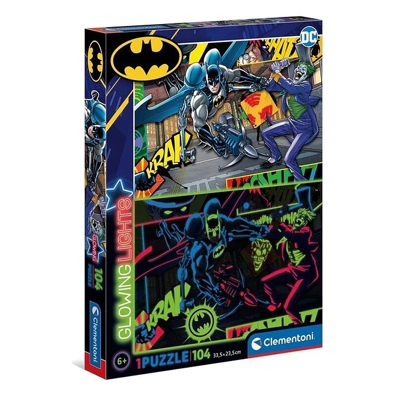 PUZZLE 104 PZAS BATMAN GLOWING LIGHT