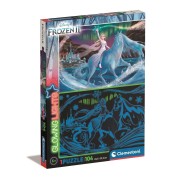 PUZZLE 104 PZAS FROZEN 2 GLOWING LIGHTS