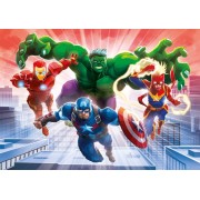 PUZZLE 104 PZAS MARVEL VENGADORES GLOWING LIGHTS