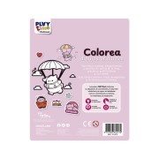 COLOREA DIBUJOS BRILLANTES - PEMBE THE PINK CAT