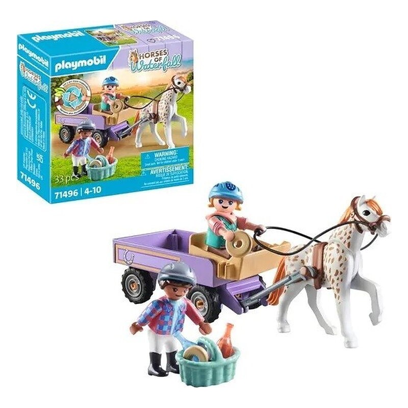 HORSE OF WATERFALL CARRUAJE CON PONI