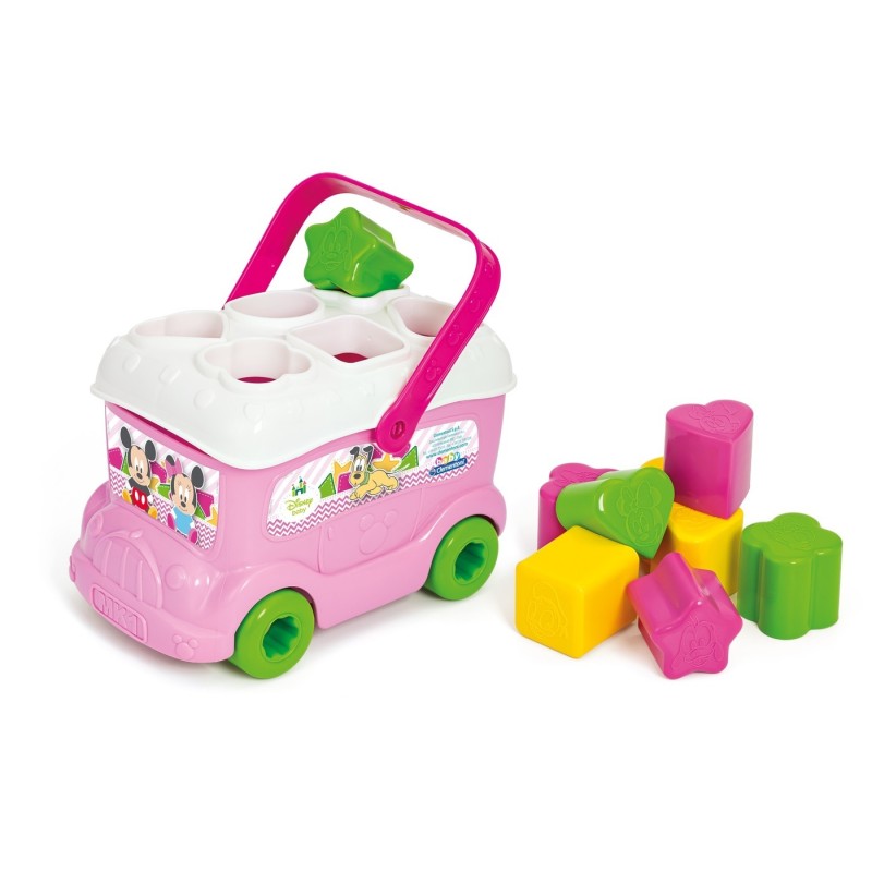 BABY CLEMMY - MINNIE AUTOBUS DISNEY FORMAS Y COLORES