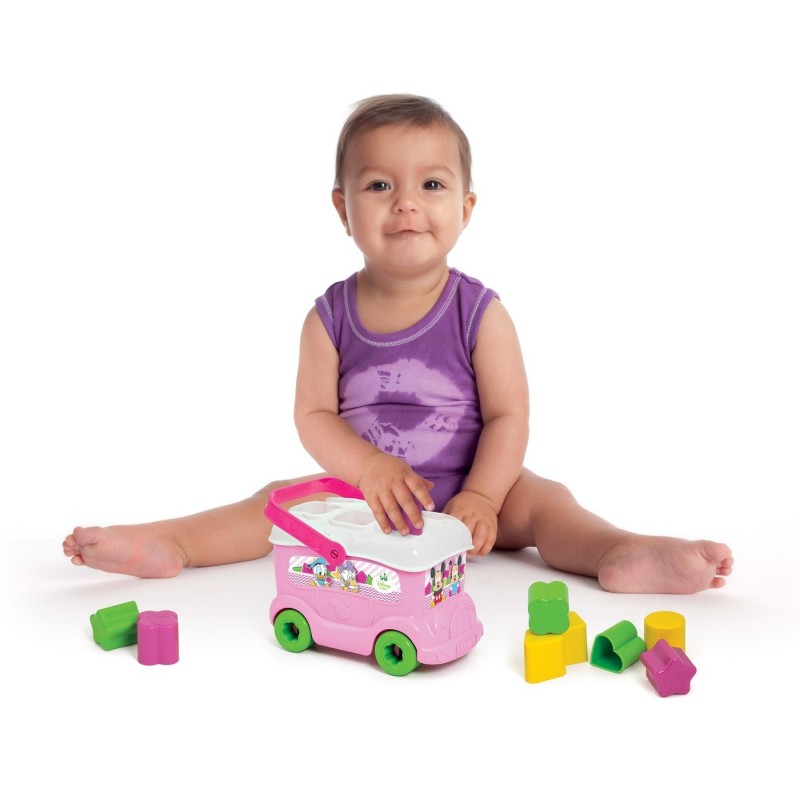 BABY CLEMMY - MINNIE AUTOBUS DISNEY FORMAS Y COLORES