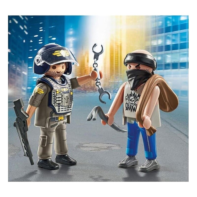 DUO PACK POLICIA Y LADRON