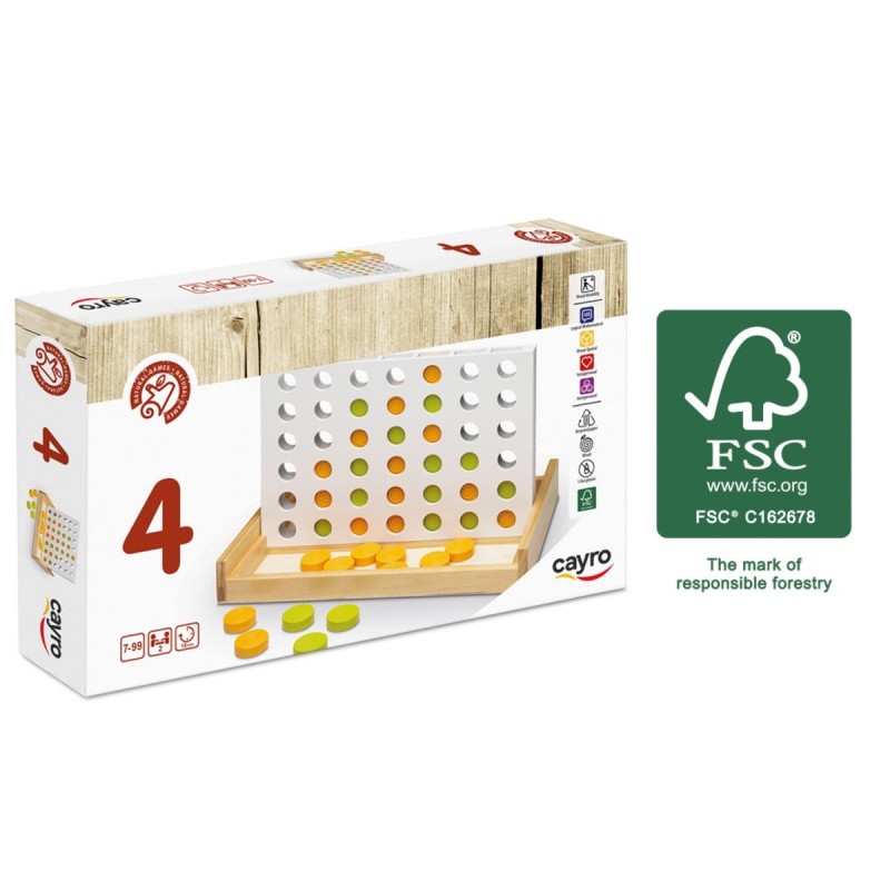 ACIERTA 4 (100 % MADERA FSC)