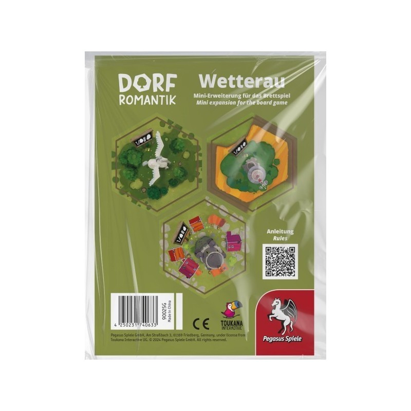Das Brettspiel: Wetterau Mini-Erweiterung - Dorfromantik (EN/DE)