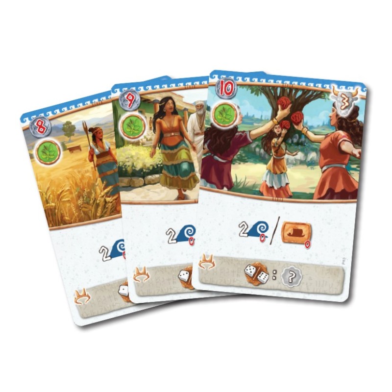 Pack Promos - nuevas cartas de Decreto + nuevos poderes de construcción - Minos