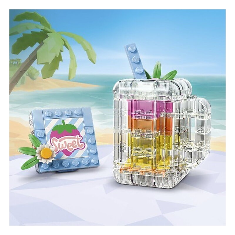 LEGO CREATOR 3 EN 1 - FRASCO DECORATIVO DE PERFUME FLORAL