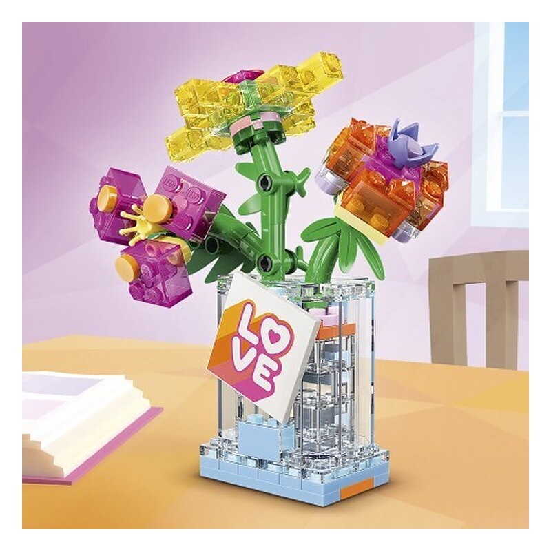 LEGO CREATOR 3 EN 1 - FRASCO DECORATIVO DE PERFUME FLORAL