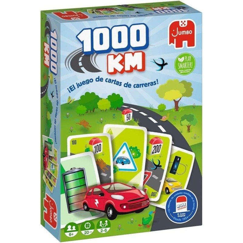 1000 KM JUEGO DE CARTAS