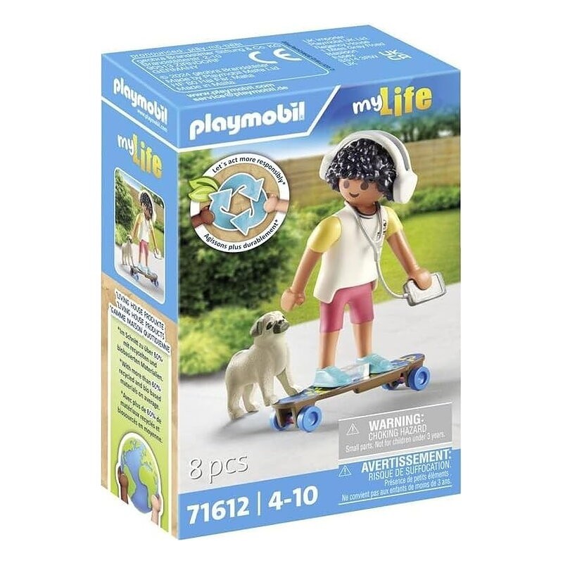 NIÑO CON PERRO PLAYMOBIL