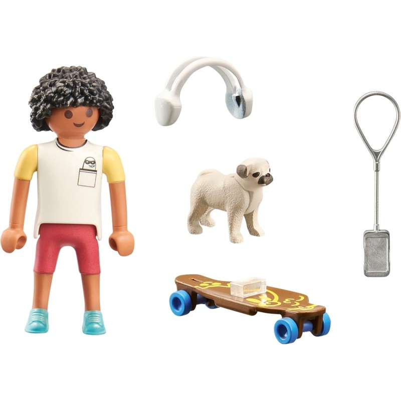 NIÑO CON PERRO PLAYMOBIL