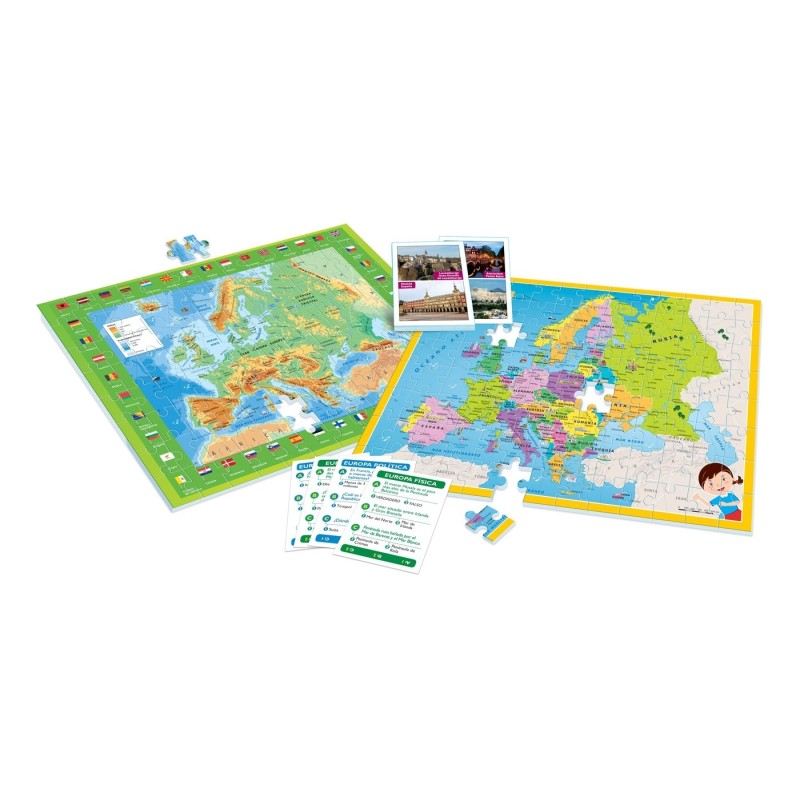 MAPA GEO DESCUBRE EUROPA