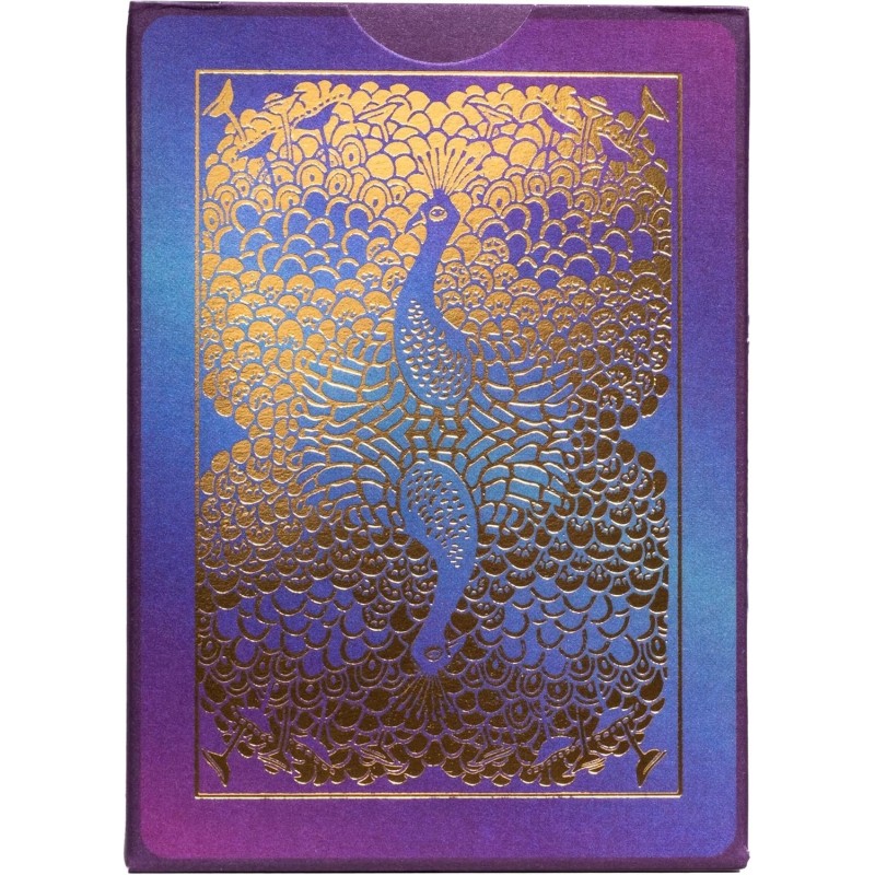 NAIPES - BARAJA BICYCLE PURPLE PEACOCK