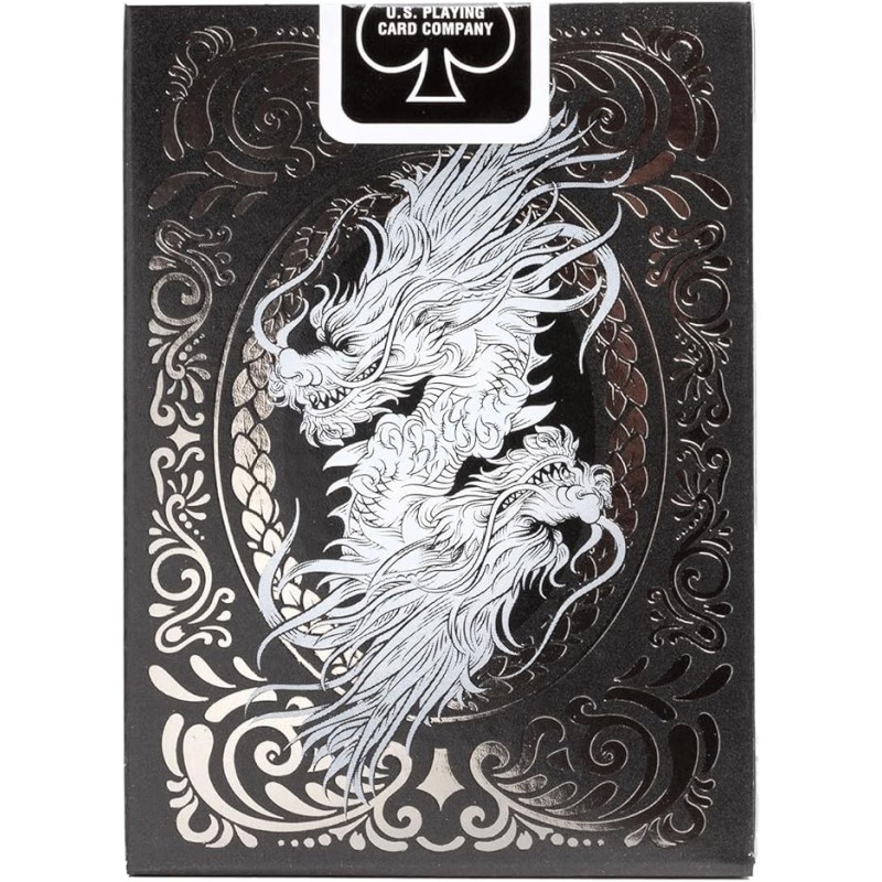 NAIPES - BARAJA BICYCLE DRAGON BLACK